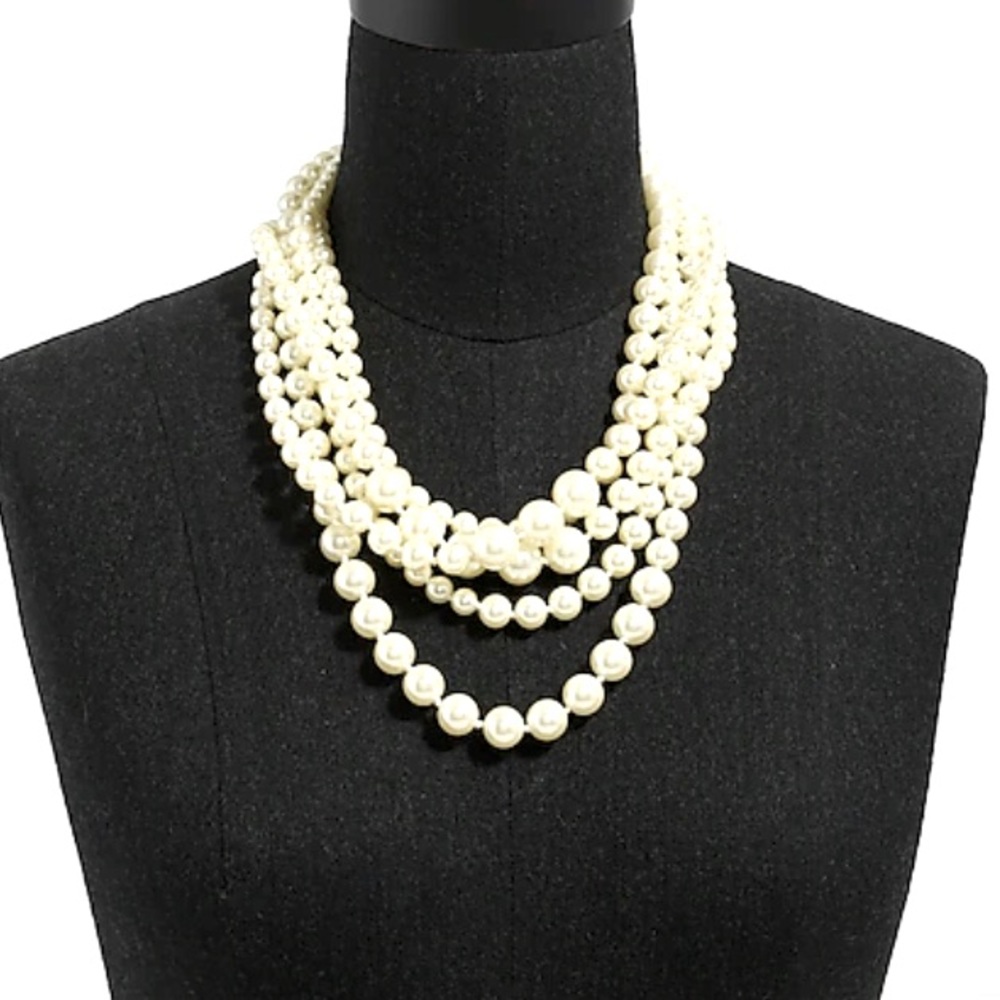 Jcrew Factory Multistrand pearl necklace